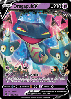 Dragapult V 92/192 — Rebel Clash
