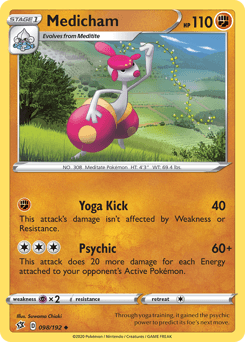Medicham 98/192 — Rebel Clash