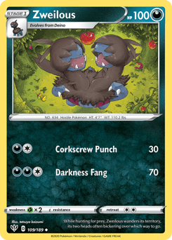 Zweilous 109/189 — Darkness Ablaze