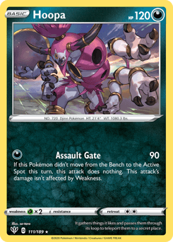 Hoopa 111/189 — Darkness Ablaze