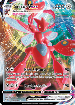 Scizor VMAX 119/189 — Darkness Ablaze