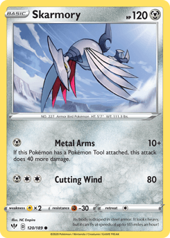 Skarmory 120/189 — Darkness Ablaze