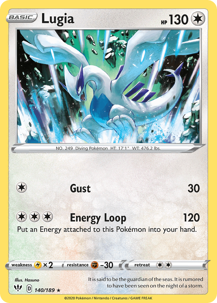 Lugia 140 Darkness Ablaze