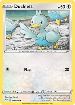 Ducklett 148/189 — Darkness Ablaze
