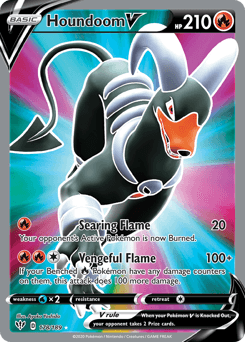 Houndoom V 178/189 — Darkness Ablaze