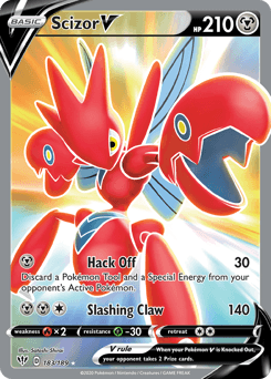 Scizor V 183/189 — Darkness Ablaze