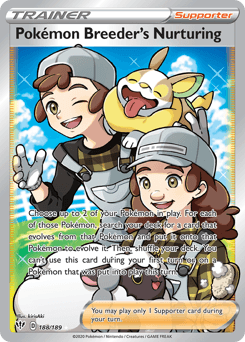 Pokémon Breeder's Nurturing 188/189 — Darkness Ablaze