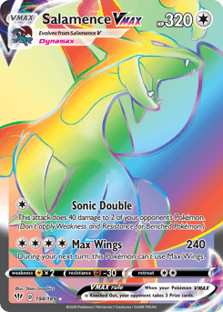 Salamence VMAX 194/189 — Darkness Ablaze