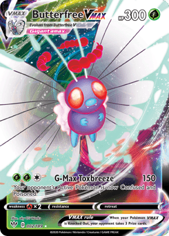 Butterfree VMAX 2/189 — Darkness Ablaze