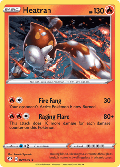 Heatran 25/189 — Darkness Ablaze