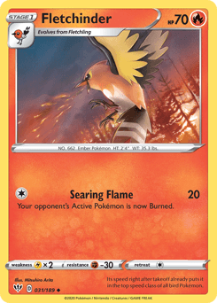 Fletchinder 31/189 — Darkness Ablaze