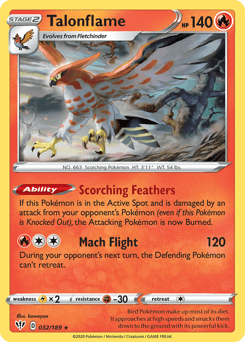Talonflame 32/189 — Darkness Ablaze