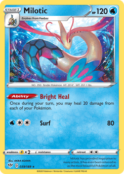 Milotic 39/189 — Darkness Ablaze