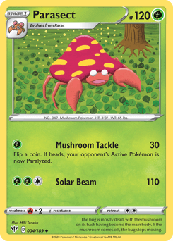 Parasect 4/189 — Darkness Ablaze