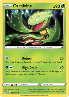 Carnivine 5/189 — Darkness Ablaze