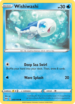 Wishiwashi 50/189 — Darkness Ablaze