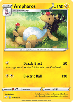 Ampharos 57/189 — Darkness Ablaze