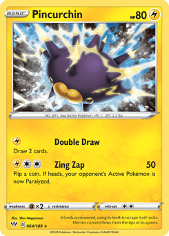 Pincurchin 64/189 — Darkness Ablaze