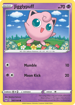 Jigglypuff 67/189 — Darkness Ablaze