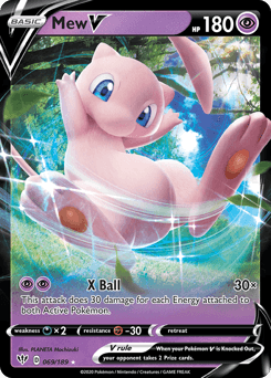 Mew V 69/189 — Darkness Ablaze