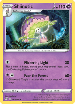 Shiinotic 80/189 — Darkness Ablaze