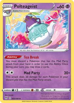 Polteageist 83/189 — Darkness Ablaze