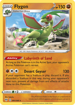 Flygon 91/189 — Darkness Ablaze
