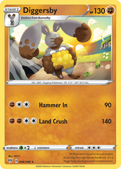 Diggersby 96/189 — Darkness Ablaze