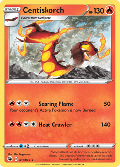 Centiskorch 10/73 — Champion's Path
