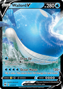 Wailord V 13/73 — Champion's Path