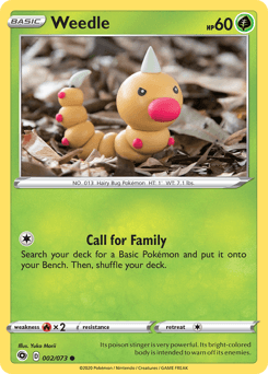 Weedle 2/73 — Champion's Path
