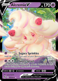 Alcremie V 22/73 — Champion's Path