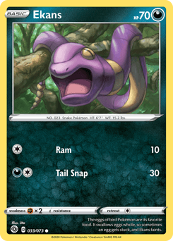 Ekans 33/73 — Champion's Path