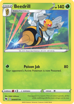 Beedrill 4/73 — Champion's Path