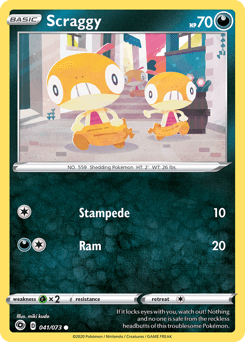Scraggy 41/73 — Champion's Path