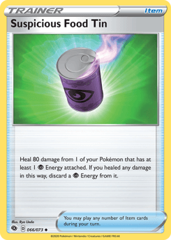 Suspicious Food Tin 66/73 — Champion's Path