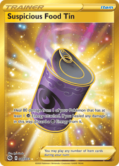 Suspicious Food Tin 80/73 — Champion's Path
