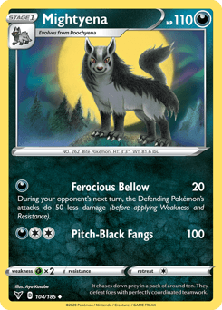 Mightyena 104/185 — Vivid Voltage
