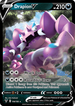 Drapion V 106/185 — Vivid Voltage