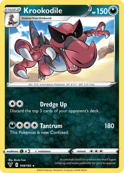 Krookodile 109/185 — Vivid Voltage