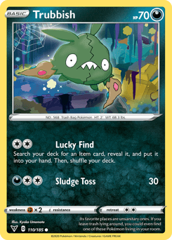 Trubbish 110/185 — Vivid Voltage