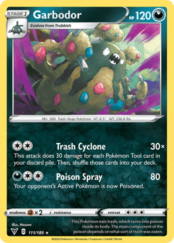 Garbodor 111/185 — Vivid Voltage