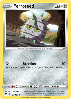 Ferroseed 123/185 — Vivid Voltage