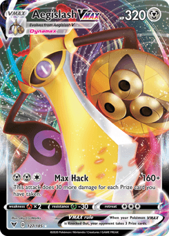 Aegislash VMAX 127/185 — Vivid Voltage