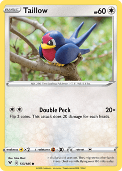 Taillow 133/185 — Vivid Voltage