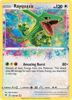 Rayquaza 138/185 — Vivid Voltage