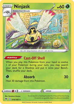 Ninjask 14/185 — Vivid Voltage