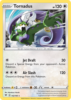 Tornadus 142/185 — Vivid Voltage