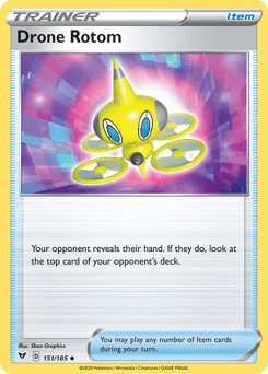 Drone Rotom 151/185 — Vivid Voltage