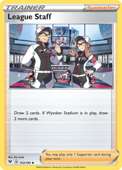 League Staff 153/185 — Vivid Voltage